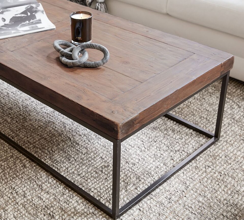 Malcolm 152 cm Rectangular Coffee Table Pottery Barn Australia